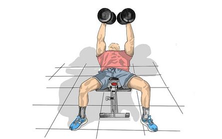 Fliegende - Flachbank Kurzhantel